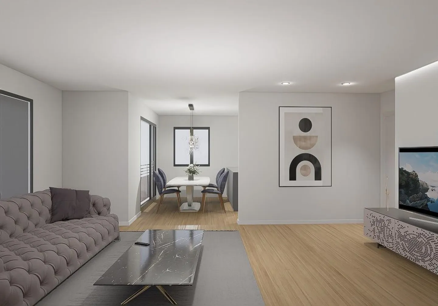 Appartement en Penthouse 4.5 pièces avec vue sur le lac dans une villa élégante - Photo 3 sur 5