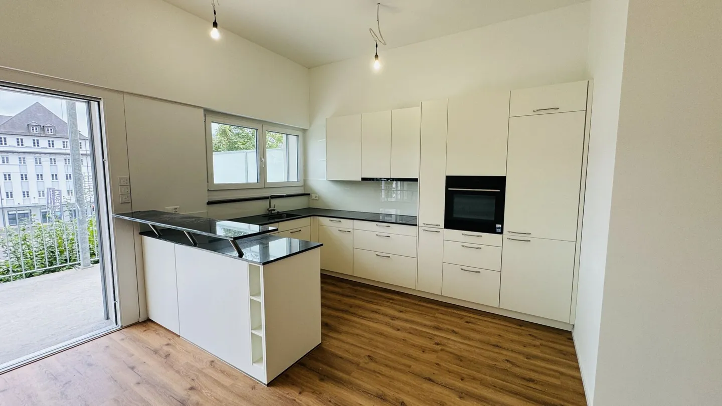 Appartements neufs fantastiques : (202) 3,5 pièces, grandes terrasses, hauts plafonds, cave, WM/TU - Photo 5 sur 11