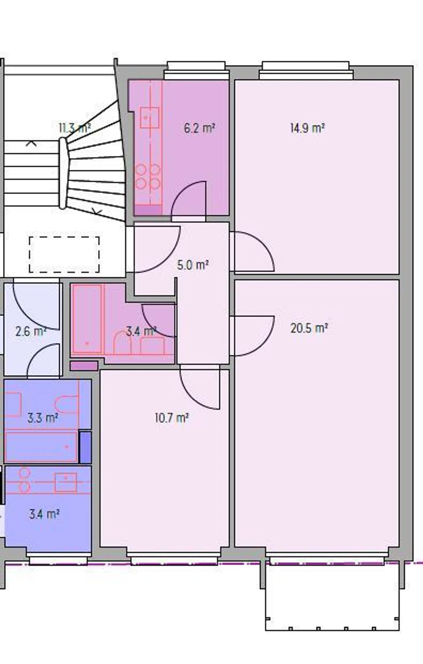 Appartement 3.0 pièces à Winterthur - Photo 8 sur 8