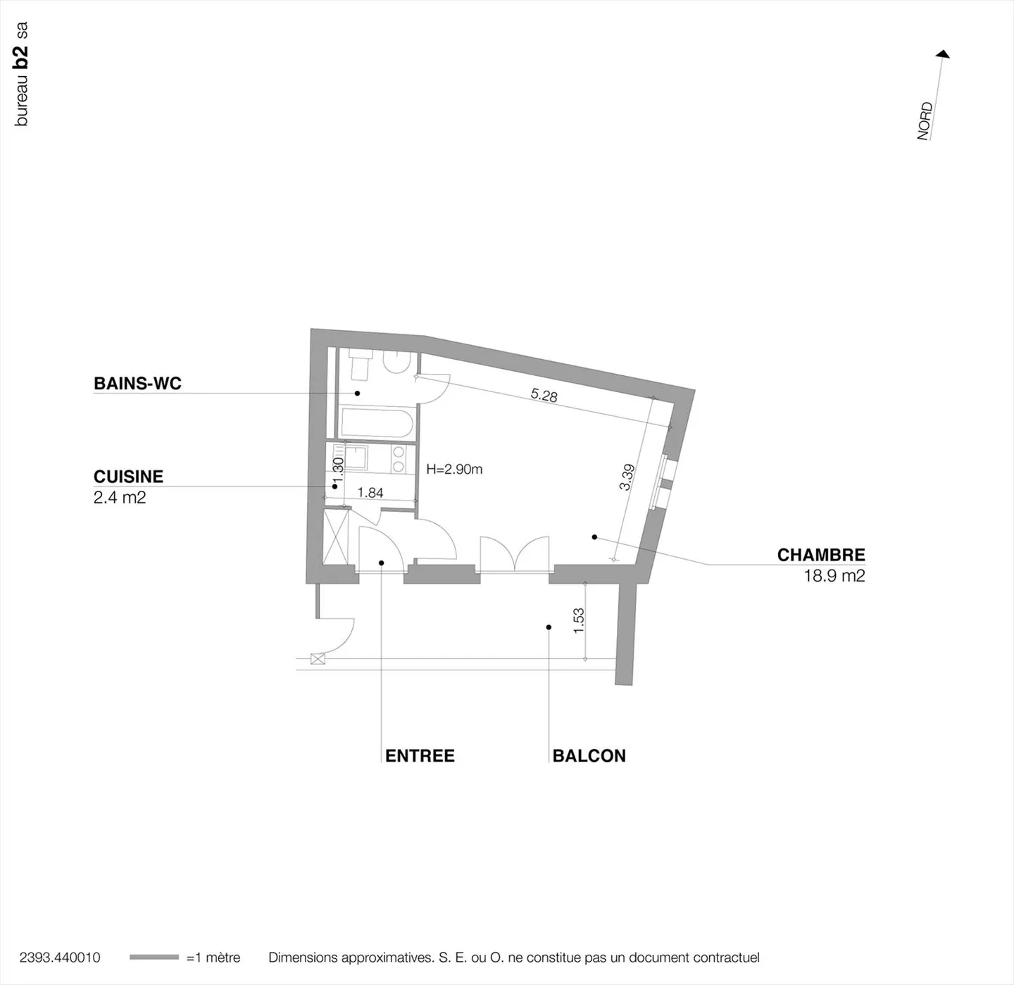 Altstadt - Rue Bémont 22 - 20 m2 - Foto 4 von 4