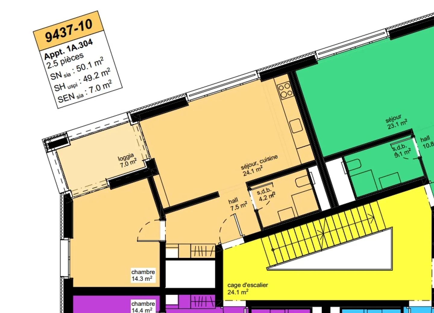 Wohnung mieten - Foto 5 von 6