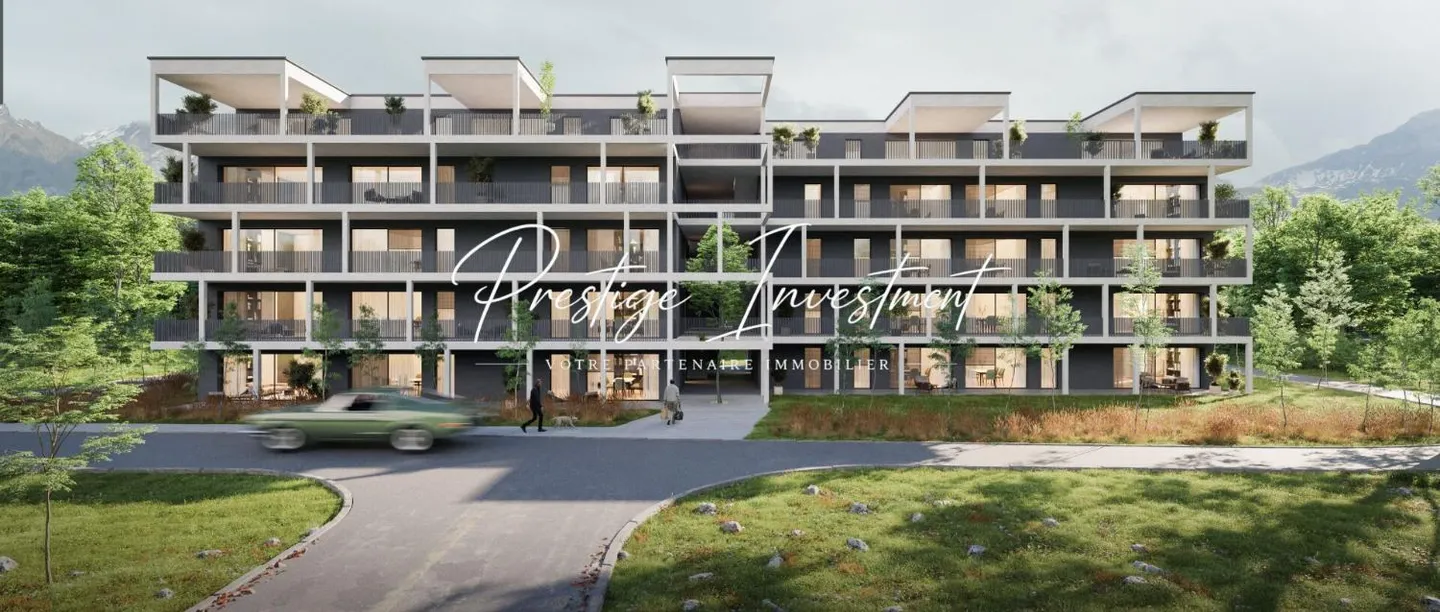 Modernes Attikapartment in Aproz - Foto 3 von 3