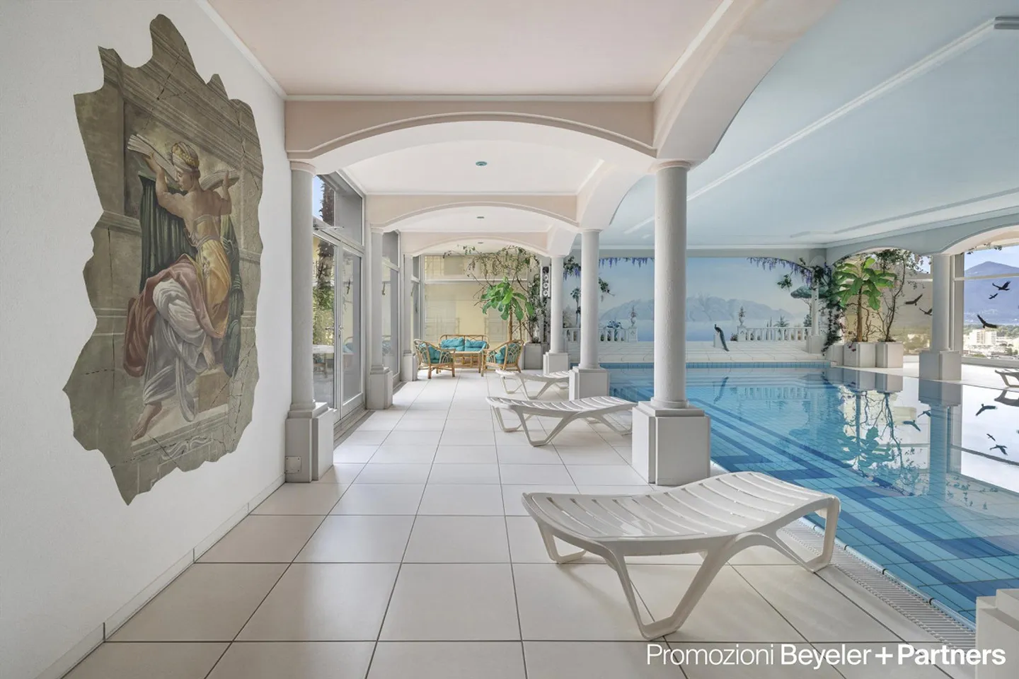 Appartamento da sogno di 3,5 stanze con vista e piscina a Muralto - Foto 15 di 17
