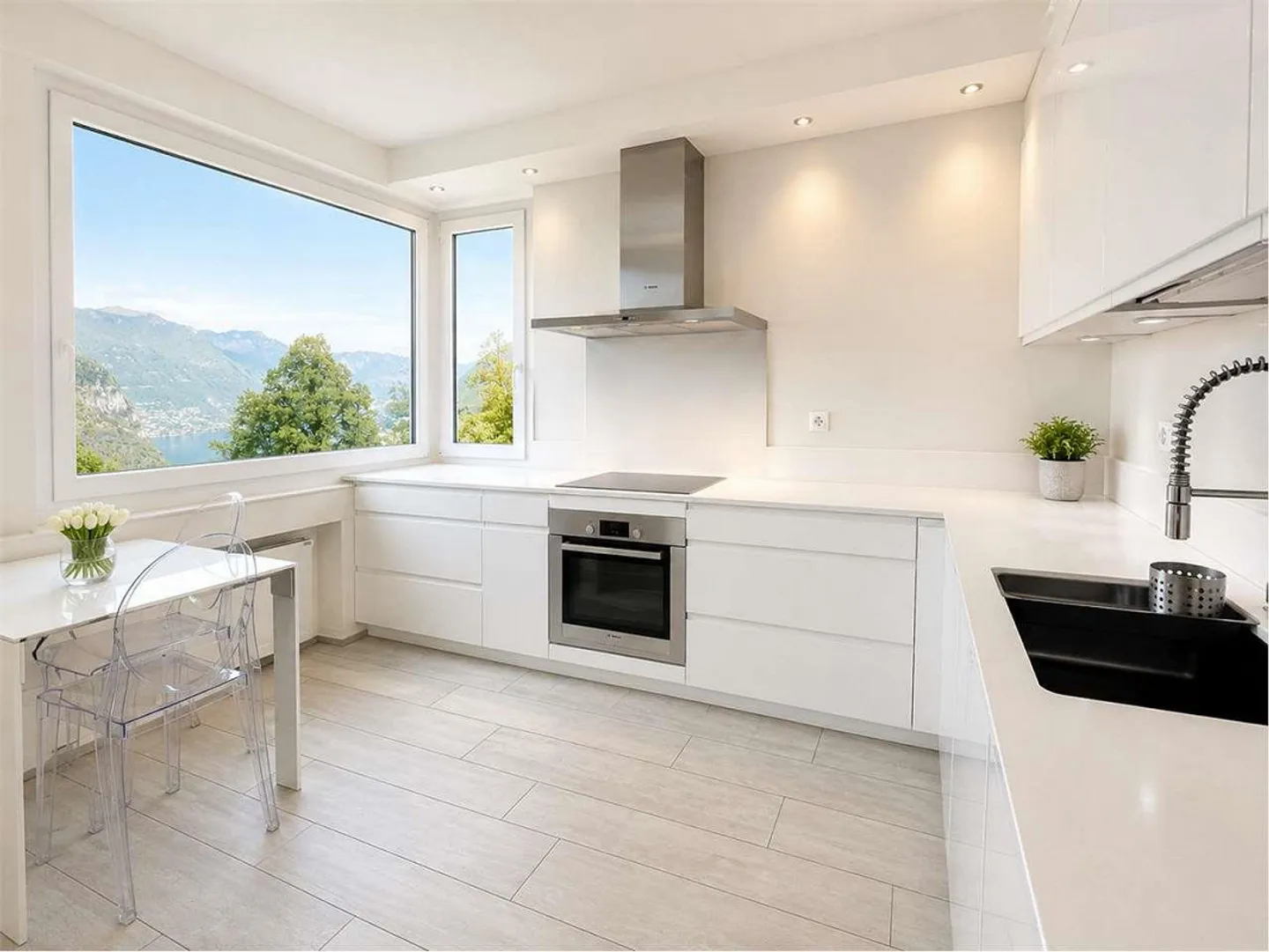 Appartamento moderno con vista lago - Foto 2 di 13