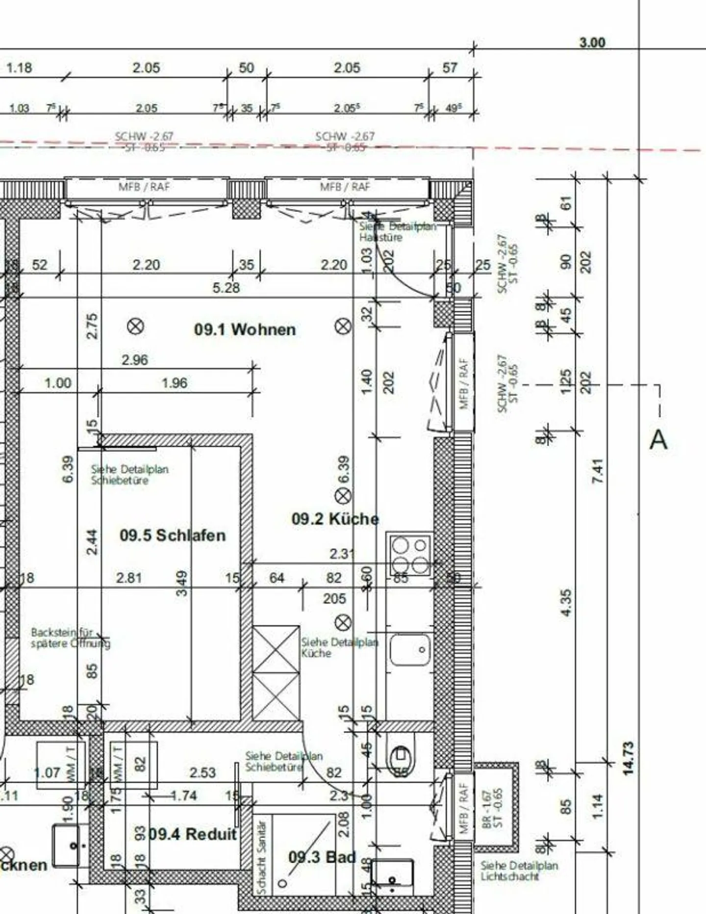 Newly built 1.5-room apartment with patio in Muttenz - Photo 10 of 10