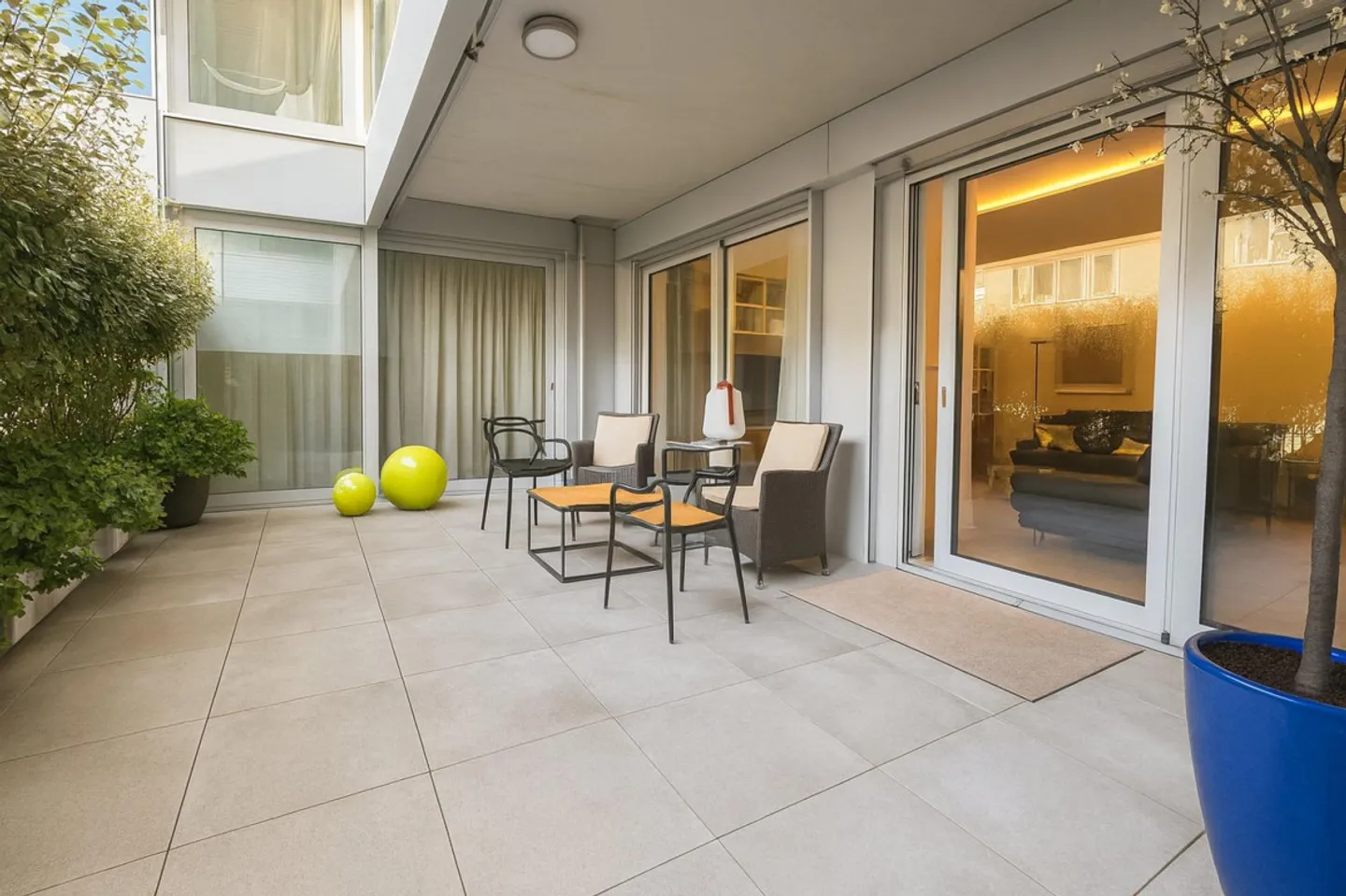 Appartamento con 3 camere in un edificio moderno - Pâquis - Foto 1 di 12