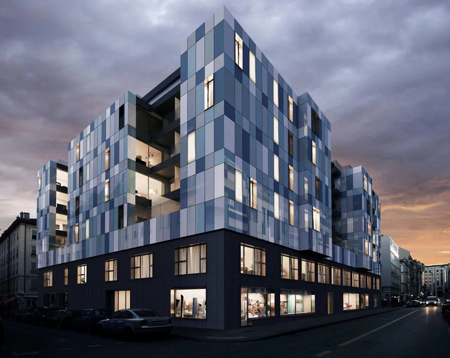 Appartamento con 3 camere in un edificio moderno - Pâquis - Foto 5 di 12