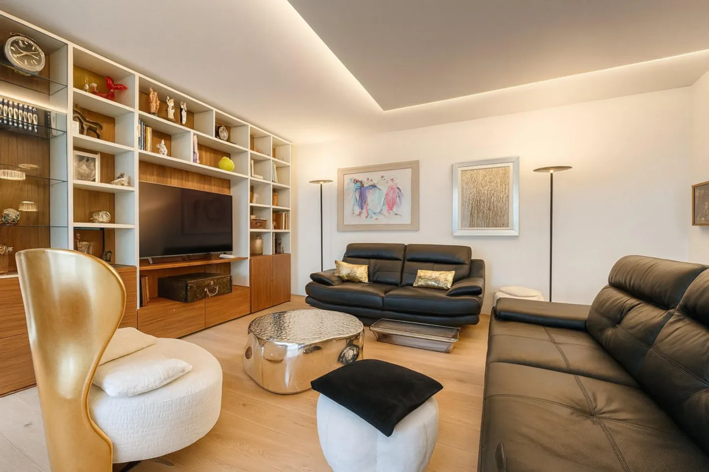 Appartamento con 3 camere in un edificio moderno - Pâquis - Foto 6 di 12