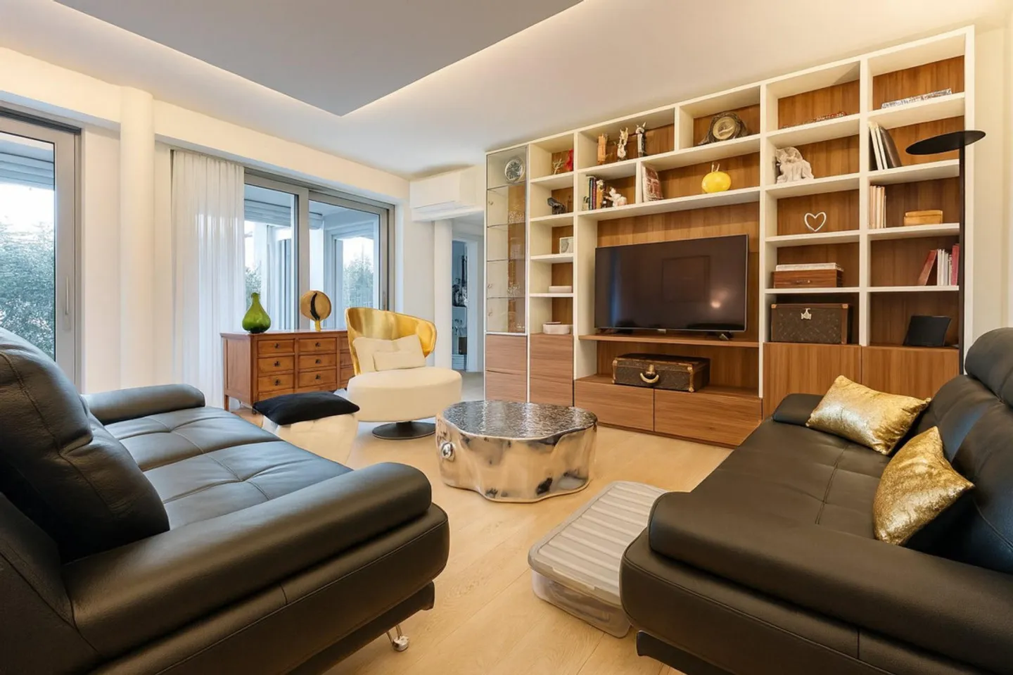 Appartamento con 3 camere in un edificio moderno - Pâquis - Foto 2 di 12