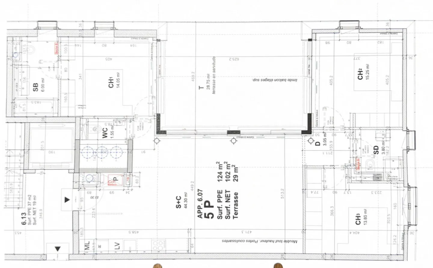 Appartamento con 3 camere in un edificio moderno - Pâquis - Foto 12 di 12