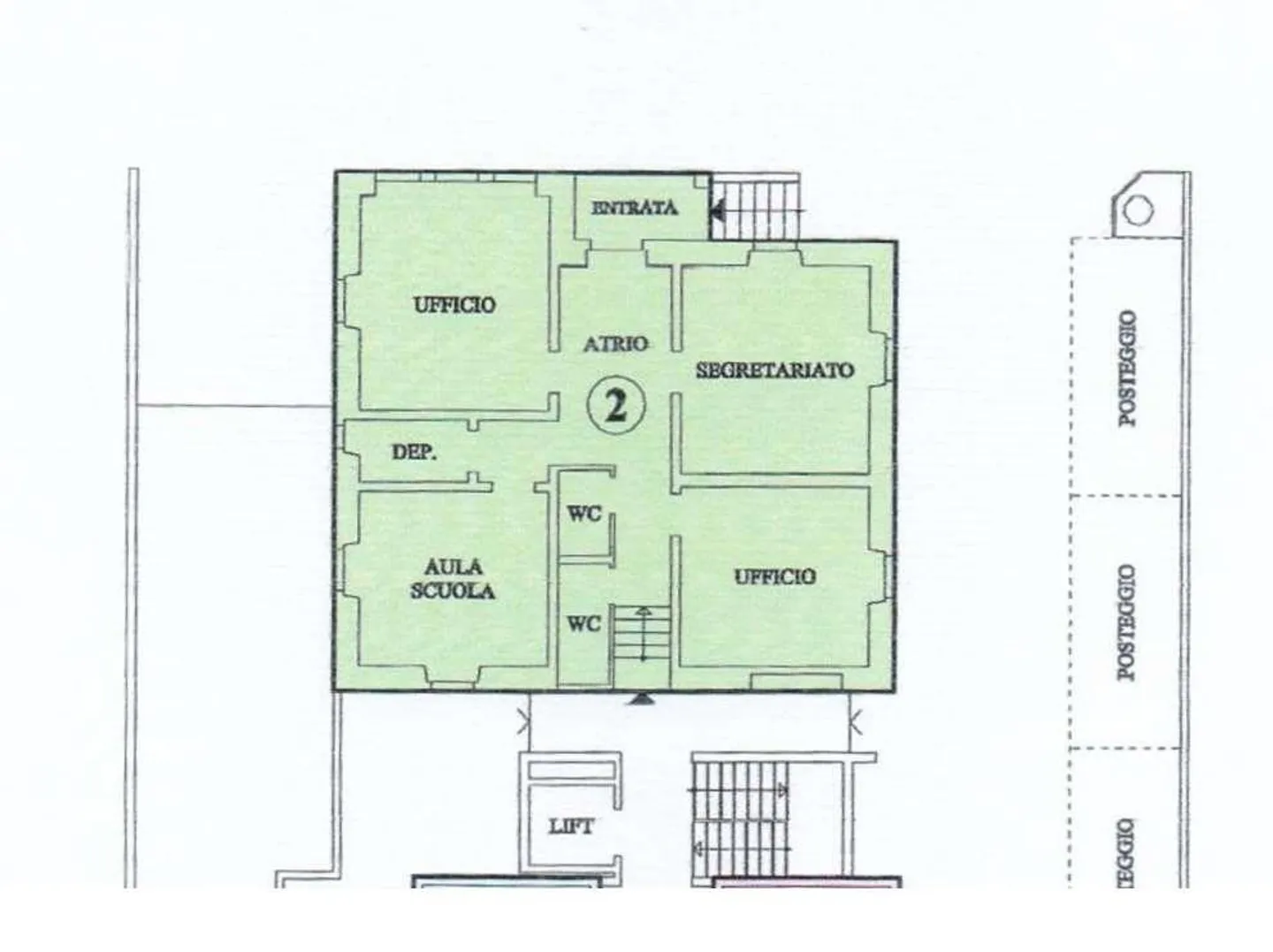 Lugano : bureau de 4 pièces dans un emplacement stratégique - Photo 4 sur 4