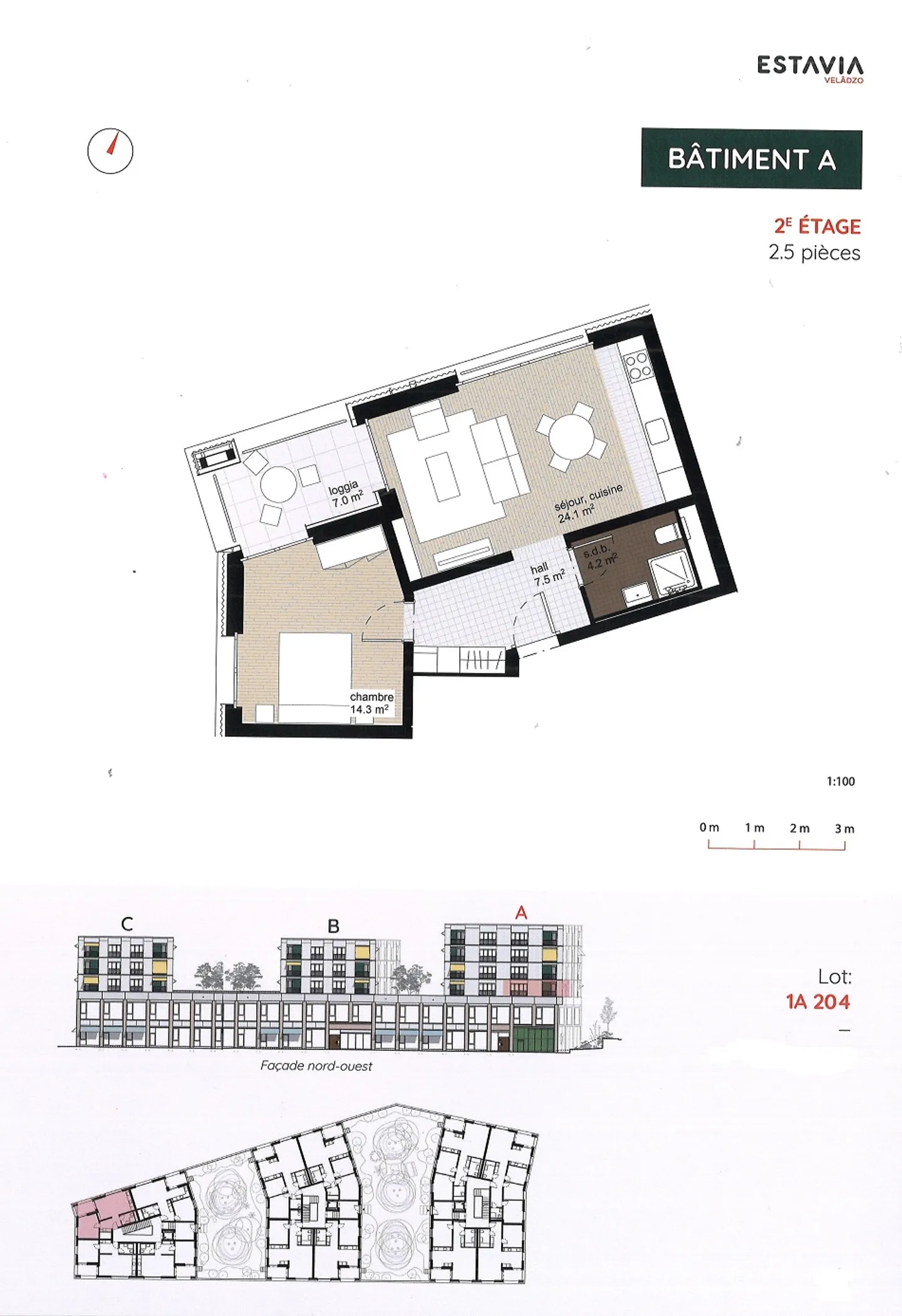 Appartamento in affitto - Foto 7 di 7
