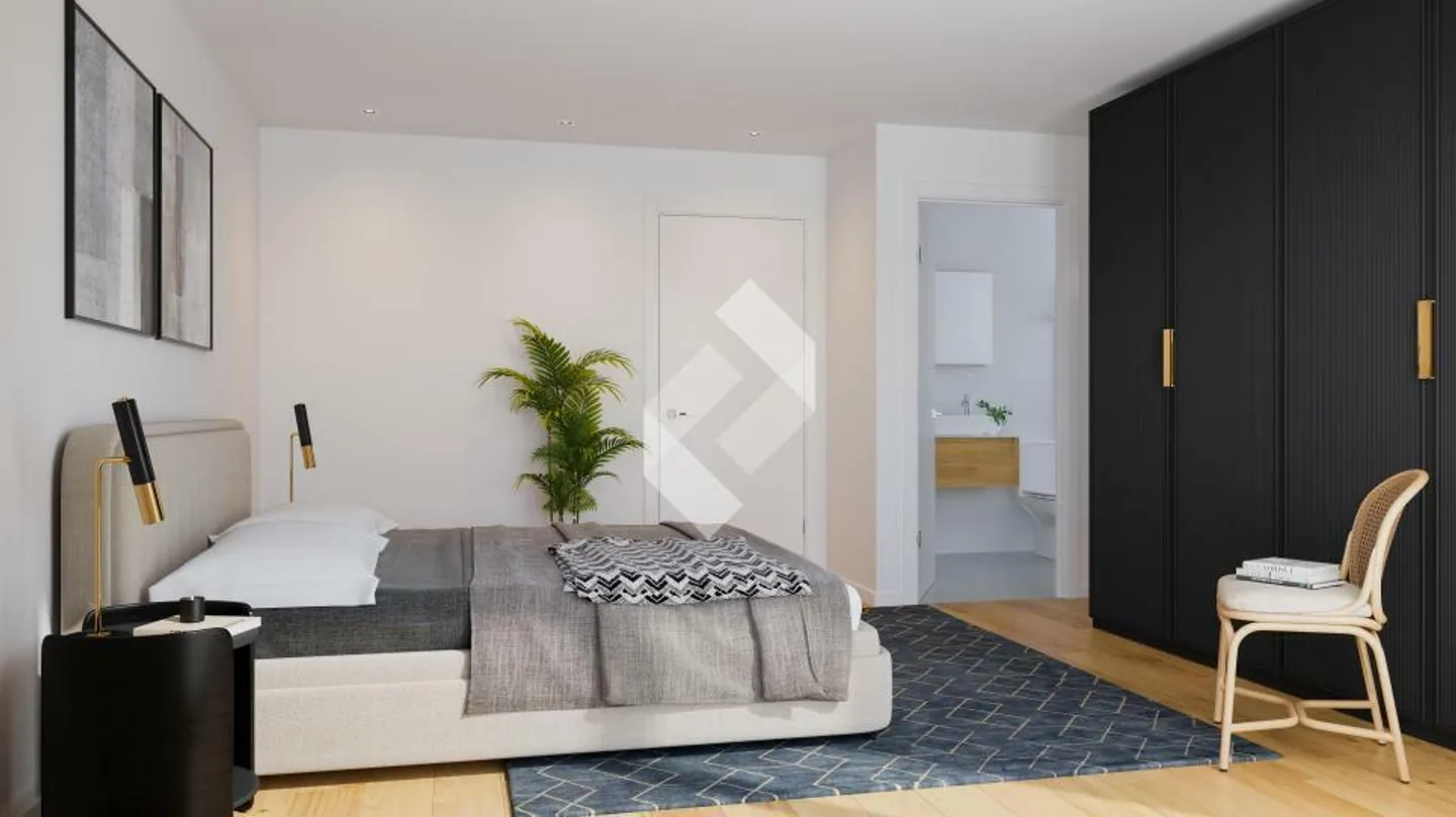 Spacious adjoining villa on 3 levels with 5.5 rooms, with a gross area of 176 m2. - Photo 7 of 9