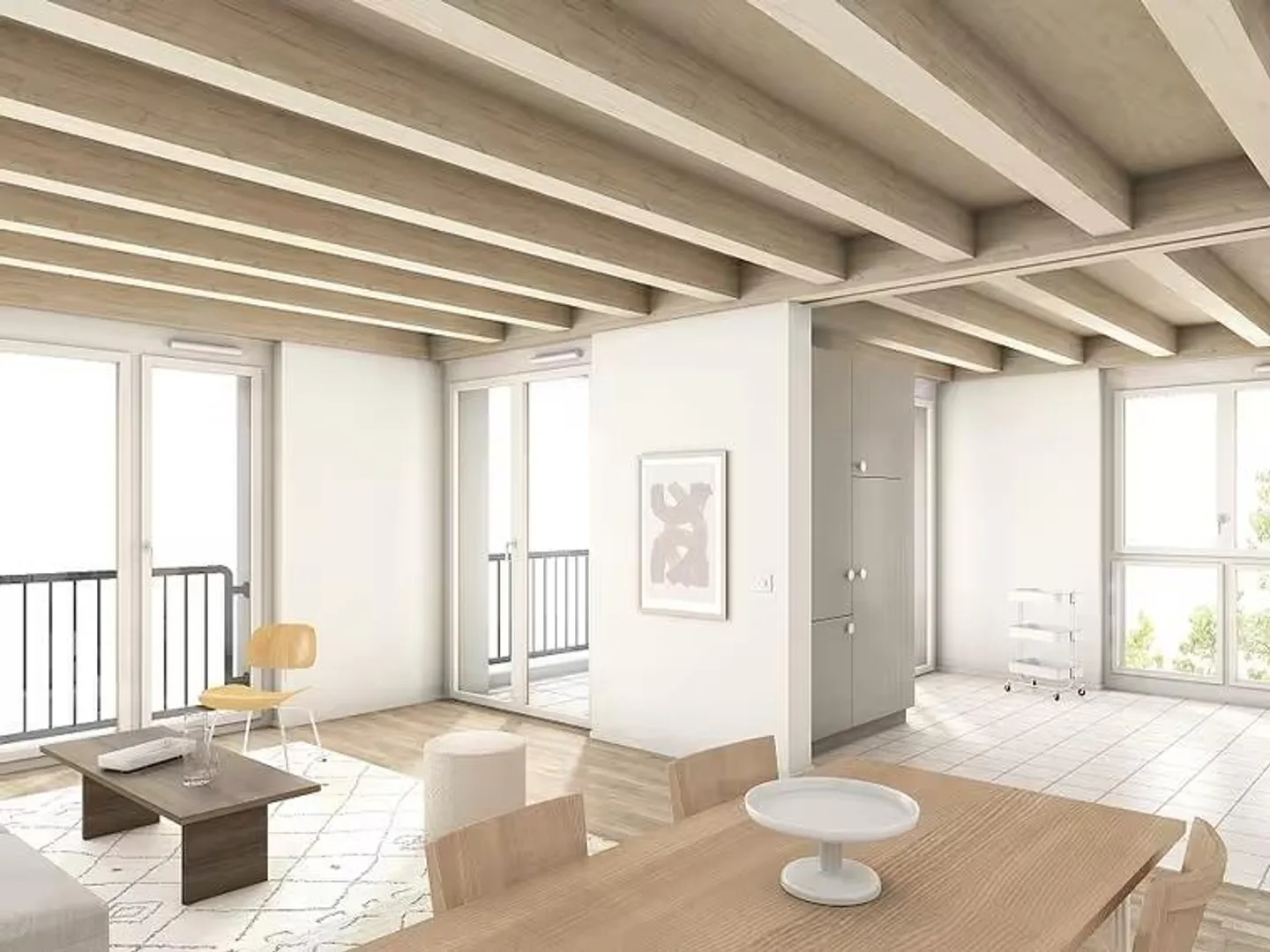 Appartement lumineux 2 ½ pièces - Photo 3 sur 6