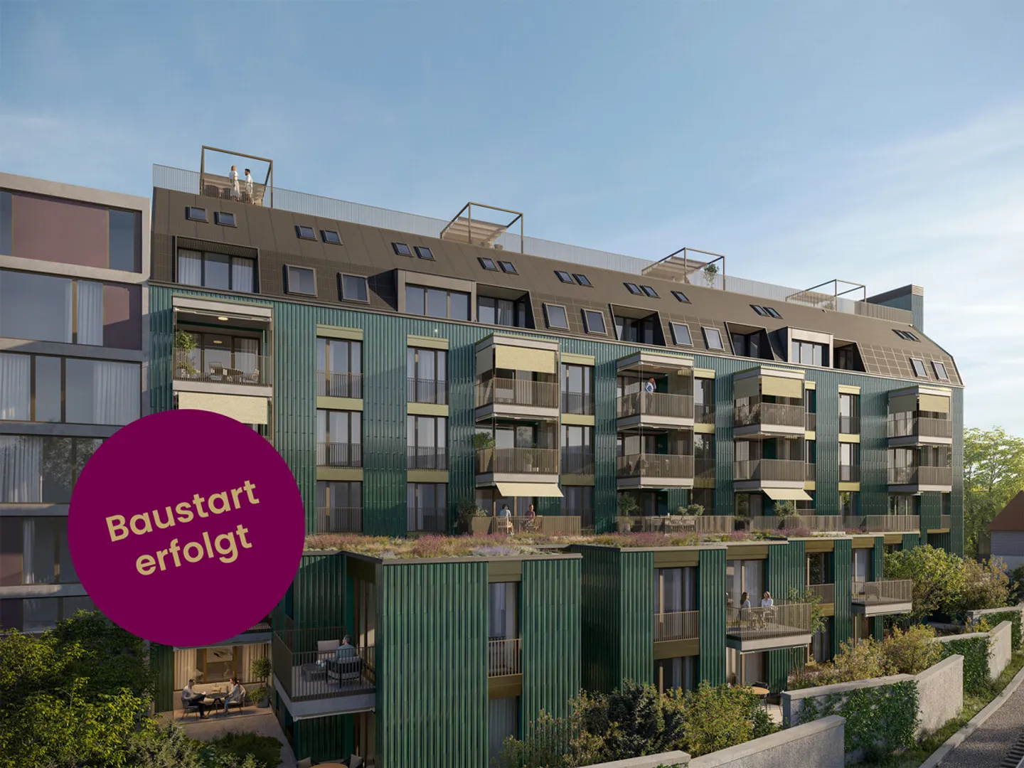 Neubauprojekt Eichstrasse Zürich  Kompakt und stilvoll wohnen - Foto 1 von 10