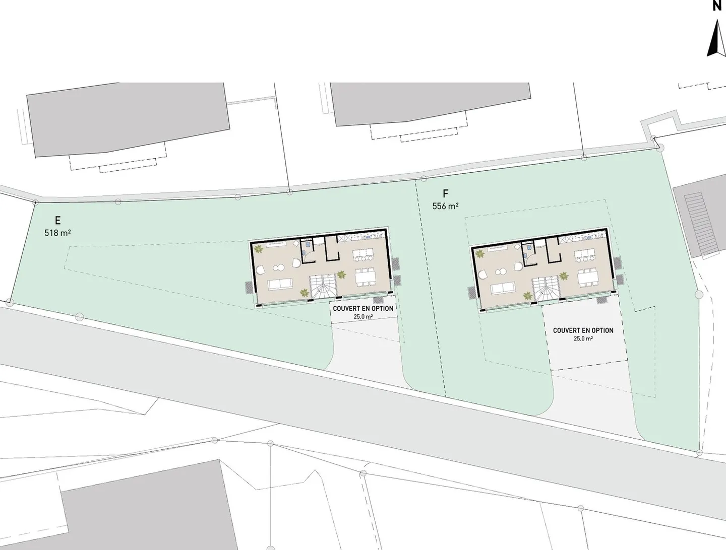 CHAMPLAN | 2 SINGLE VILLAS WITH 5.5 ROOMS - Photo 3 of 9