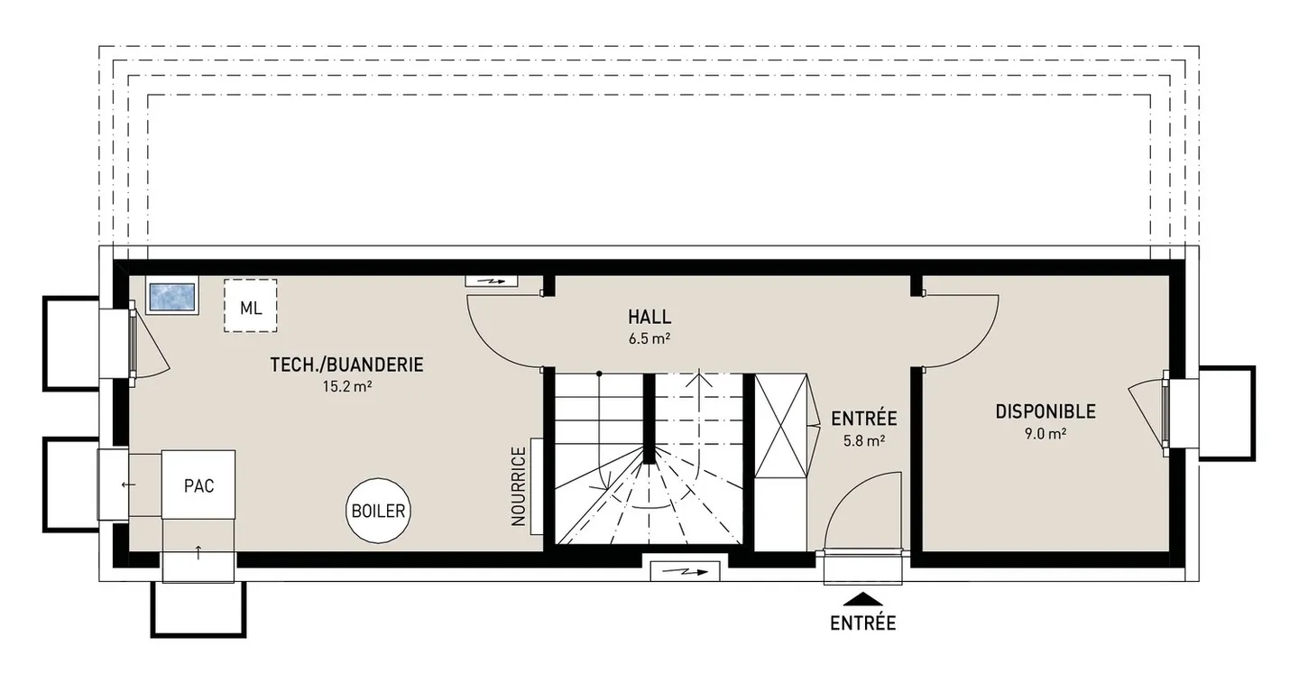 CHAMPLAN | 2 SINGLE VILLAS WITH 5.5 ROOMS - Photo 4 of 9