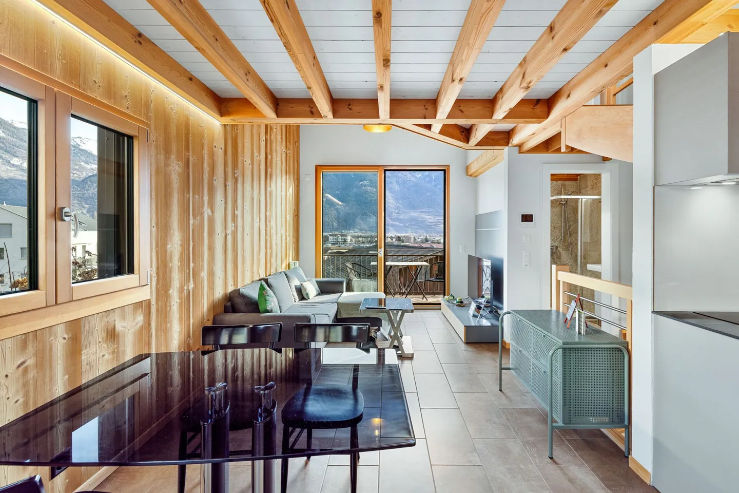 Charming semi-detached house with 3 rooms and 1/2 of 110 m2 in the heart of the vineyards of Saillon - Photo 7 of 20