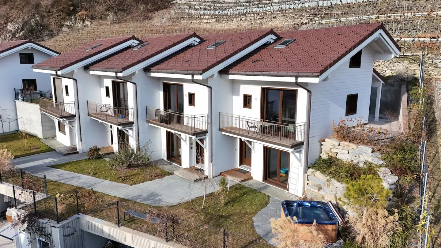 Charming semi-detached house with 3 rooms and 1/2 of 110 m2 in the heart of the vineyards of Saillon - Photo 18 of 20