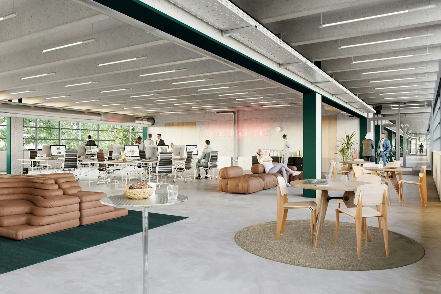 Spazi per uffici e commerciali combinati nel nuovo quartiere di Zwhatt a partire da 300 m2 - Foto 12 di 12