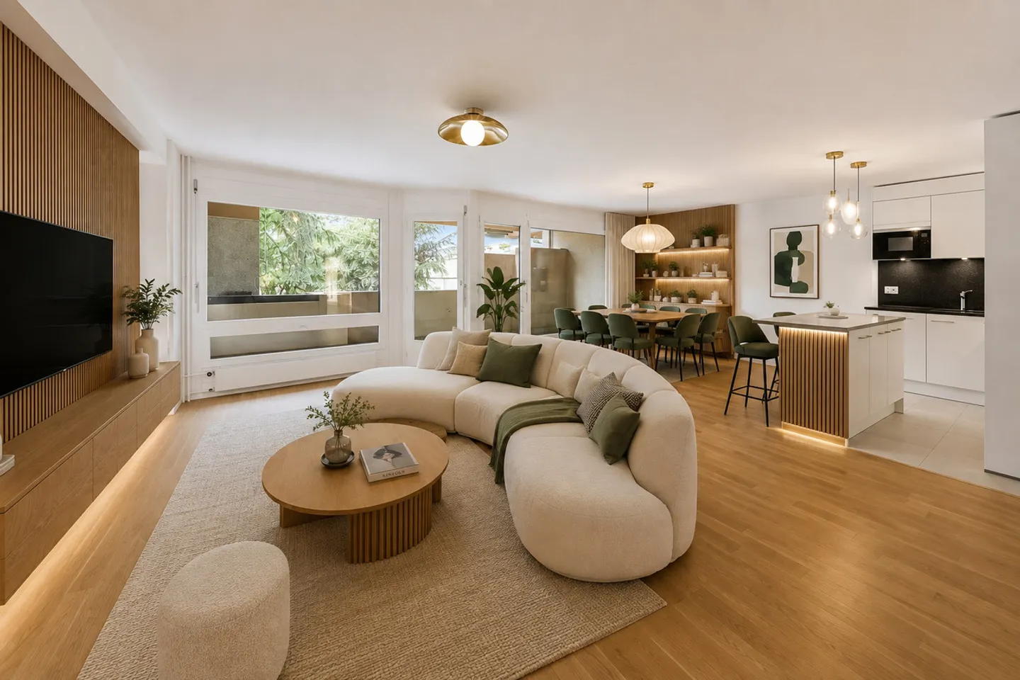 SCHÖNE RENOVIERTE WOHNUNG MIT 4,5 ZIMMERN • 116 m2 • 2 Balkone von 19 m2 - Foto 1 von 9