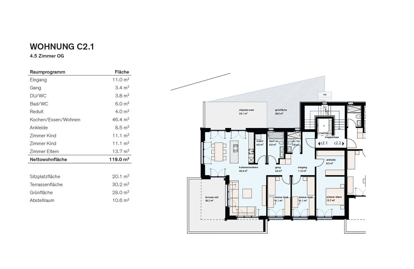 Exklusive Wohnung mit Panoramaaussicht - Foto 15 von 16