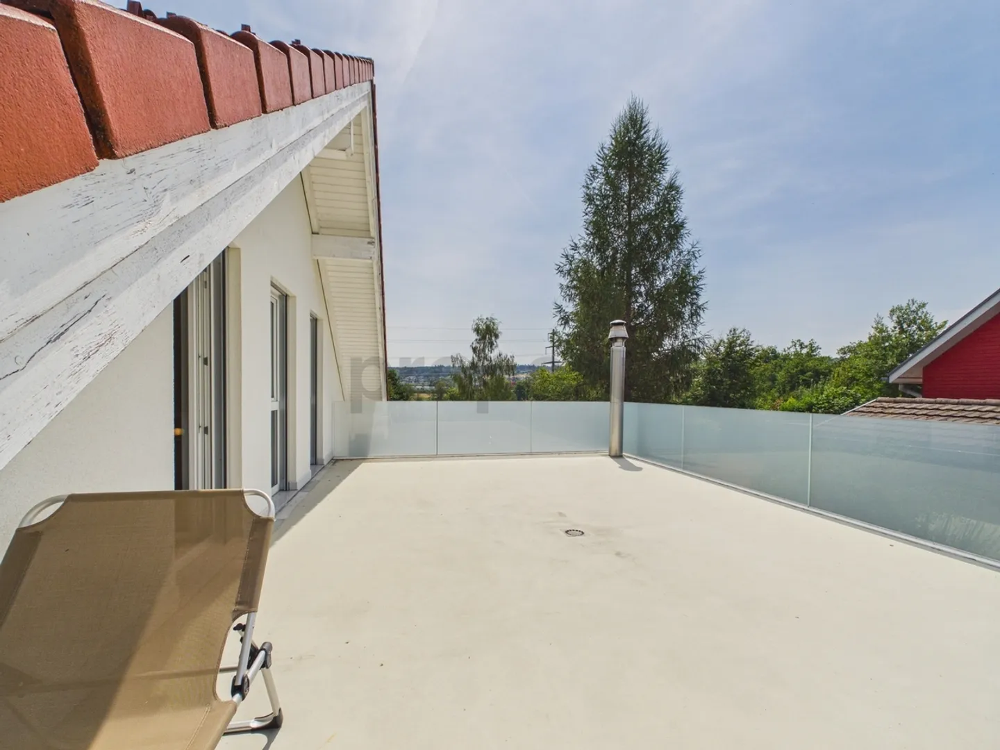 Vista non ostacolata sul verde, standard Minergie e grande terrazza - Foto 12 di 13