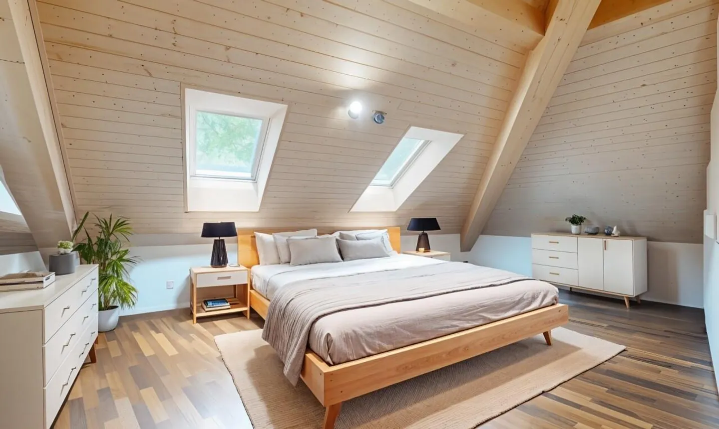 Helles Penthouse mit großzügigen Volumen - Foto 5 von 11