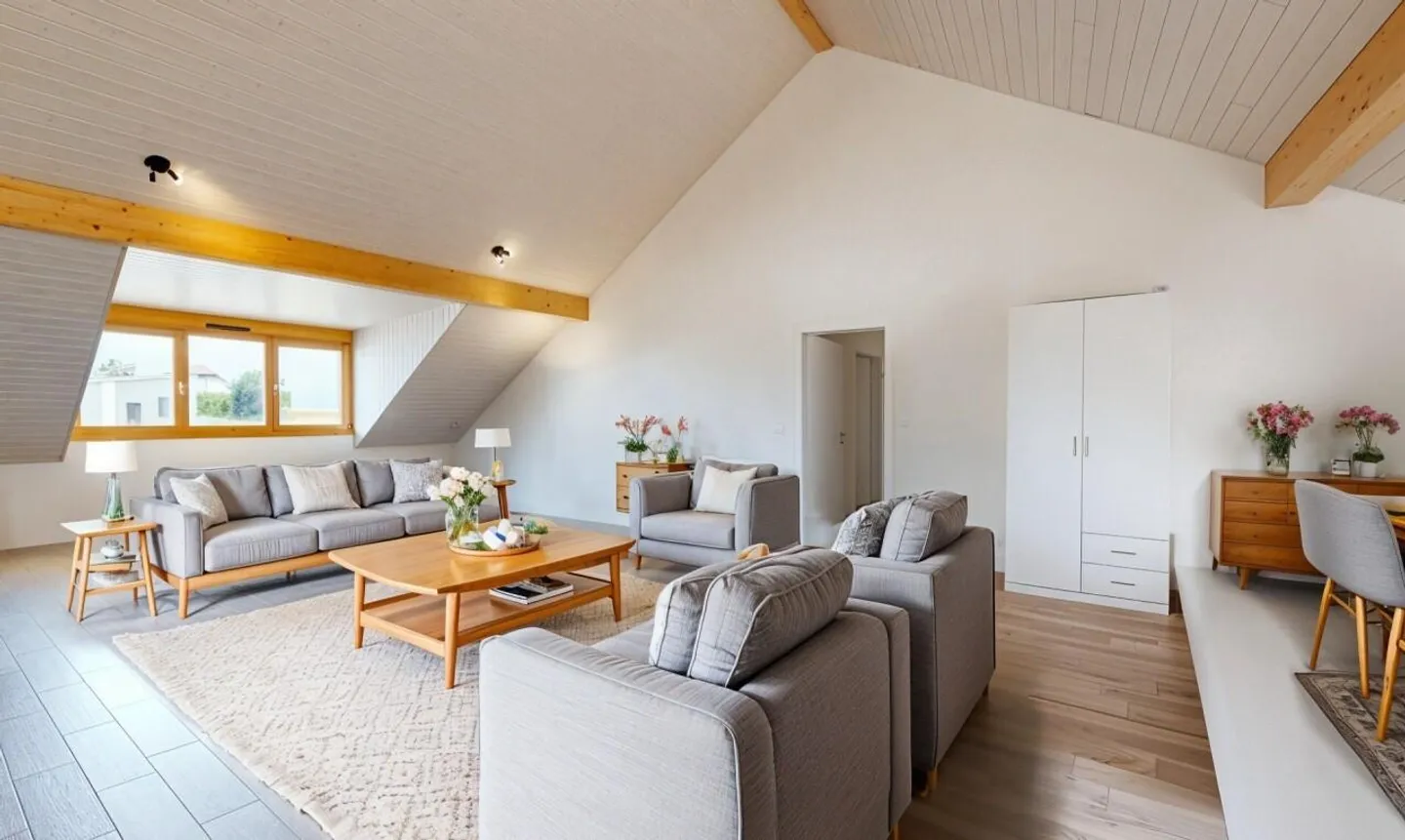 Helles Penthouse mit großzügigen Volumen - Foto 2 von 11