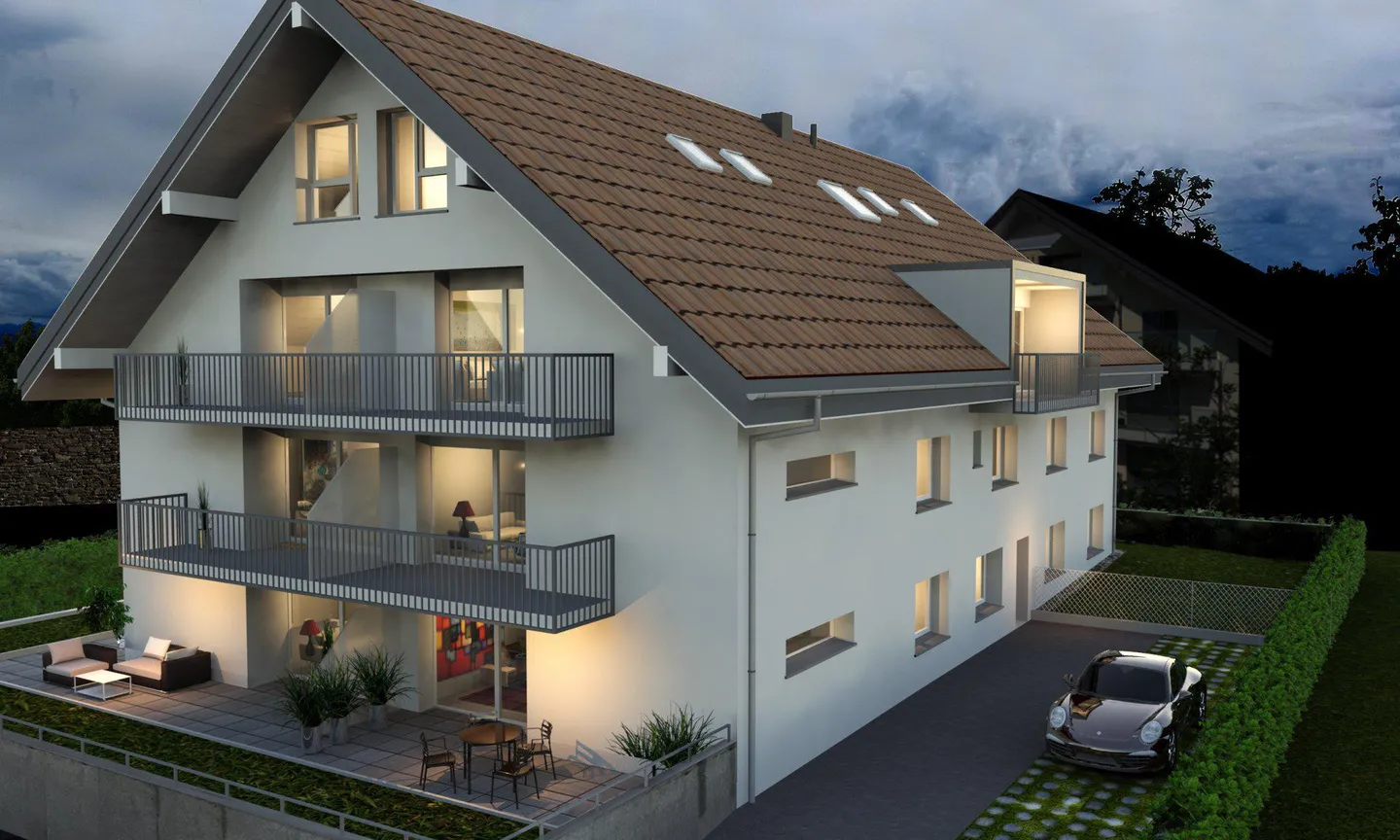 Modern Apartment with Balcony - Photo 1 of 10