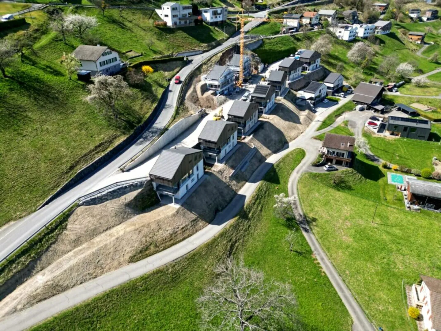 Maison individuelle avec 4,5 pièces et belle vue sur la plaine - Photo 12 sur 12