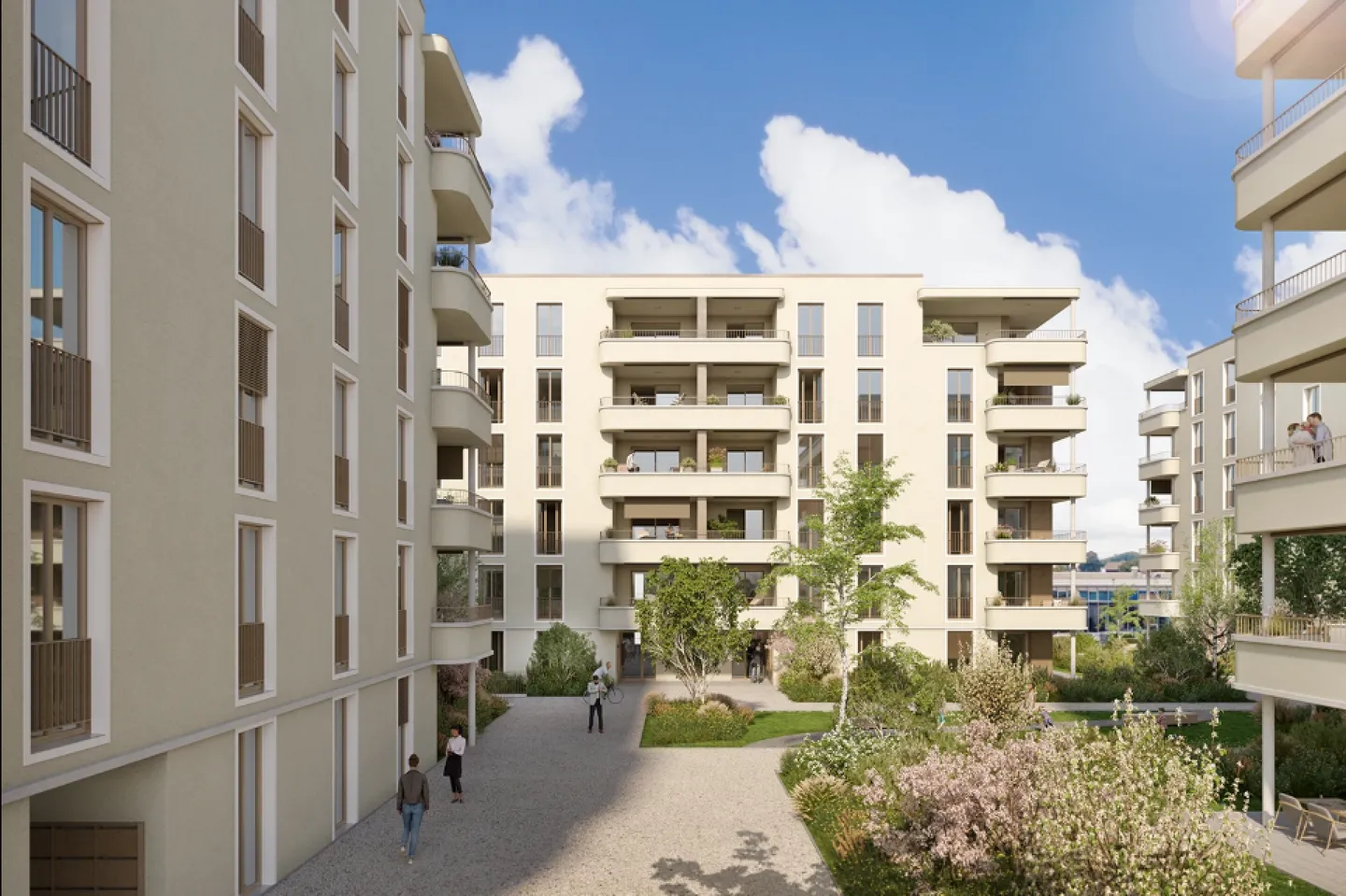 Prairie 5 - 2,5-Zimmer-Wohnung im 1. Stock - Foto 2 von 7