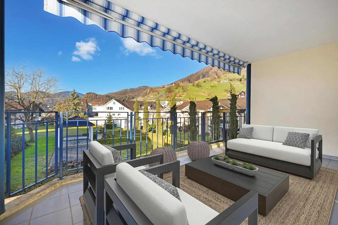 3.5-Zi-Oase im Haslachquartier – Wohnen mit Loggia und Weitblick - Foto 4 von 13