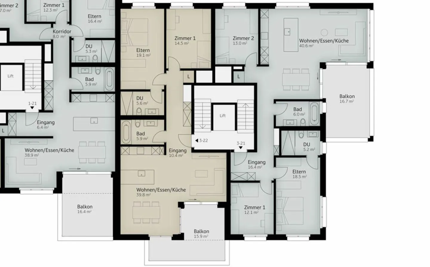 118 m² | 3.5-Room Apartment | 2nd Floor - Photo 7 of 10