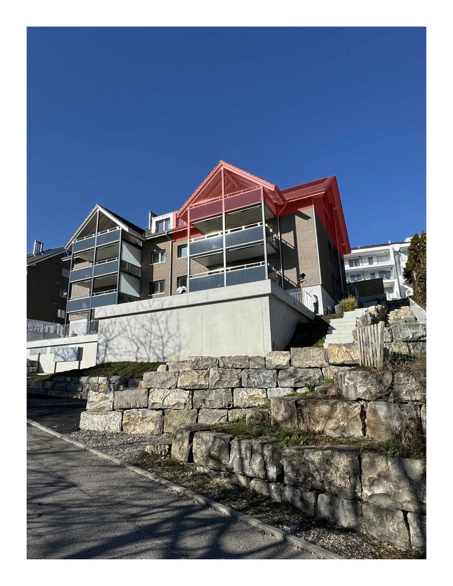 Neubau 4 1/2-Zi-Whg. (Nr. 16) mit Galerie - Bernstrasse 48 in Toffen - Foto 2 von 27