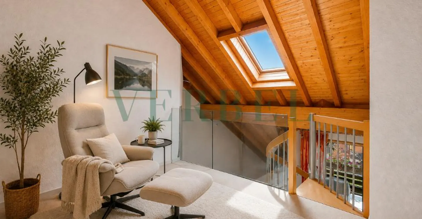 Penthouse Charmant avec Vue sur le Lac - Photo 5 sur 10