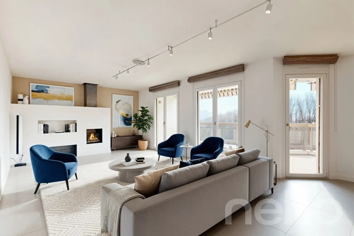 Grand duplex de 7,5 pièces au calme absolu à Chexbres - Photo 2 sur 12