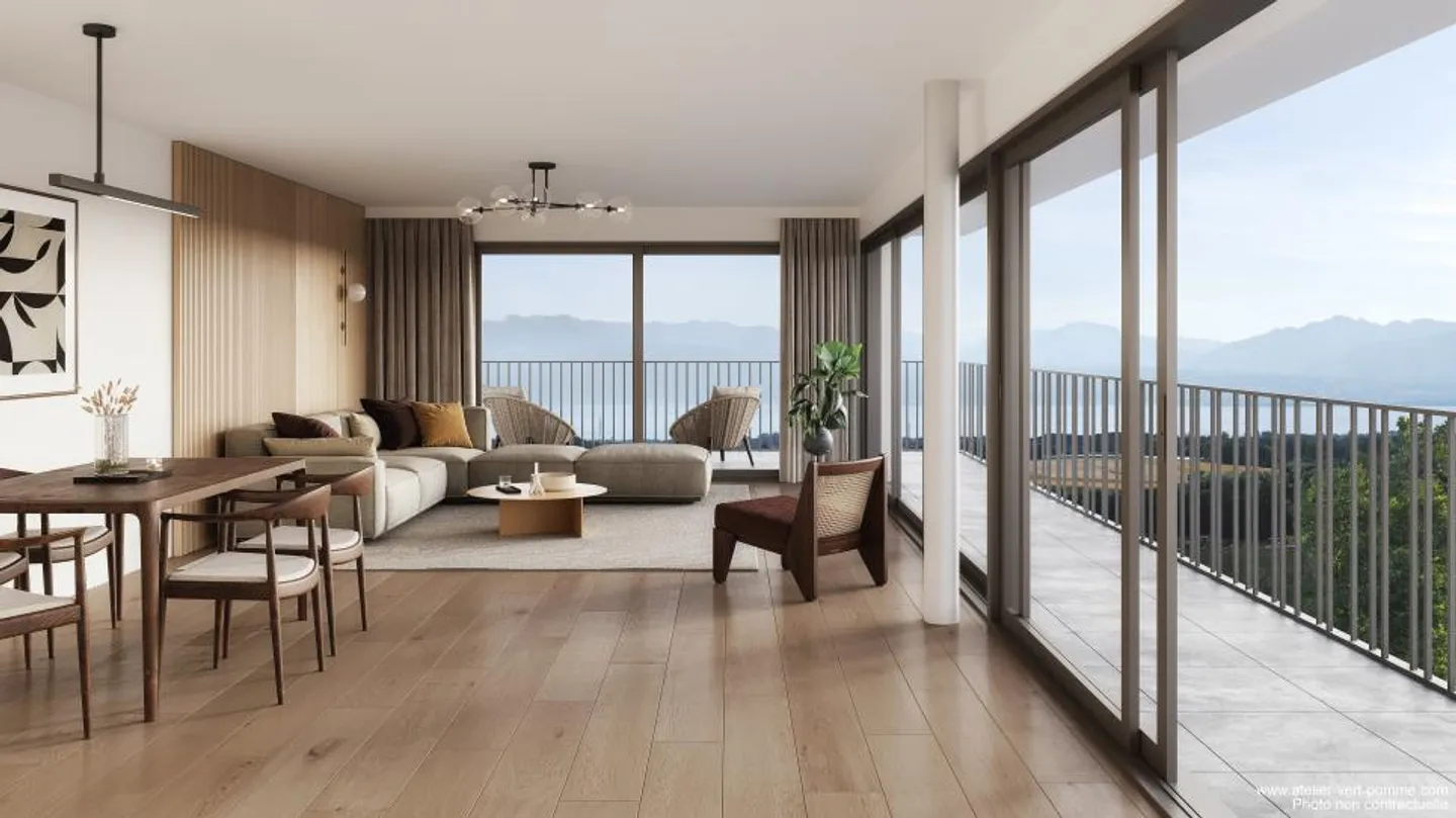 New Residence in the Heart of the Vineyards in Yens/Morges - Photo 4 of 5