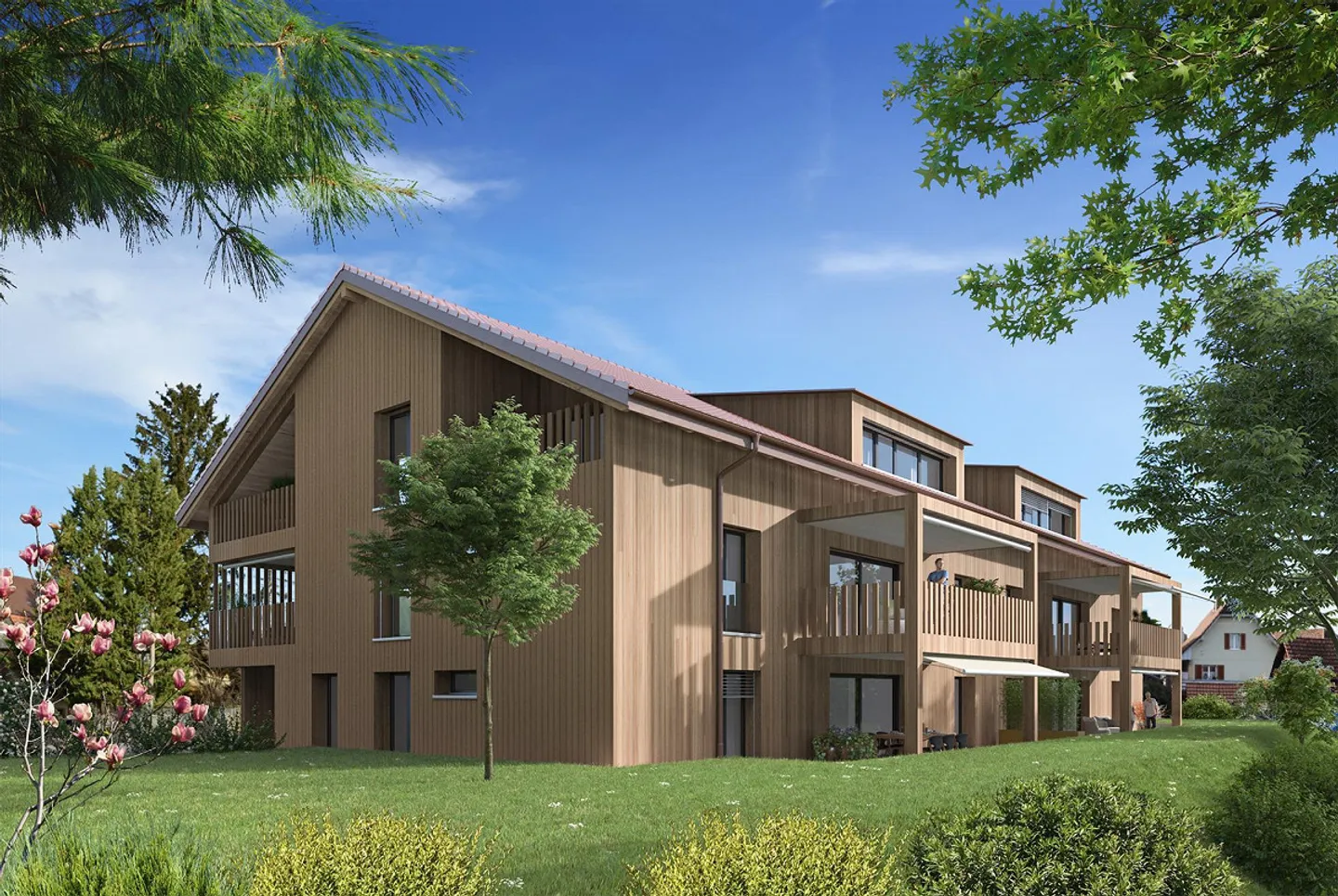 GARDEN APARTMENT - CENTRAL AND QUIET LOCATION IN THE VILLAGE CENTER - Photo 1 of 4