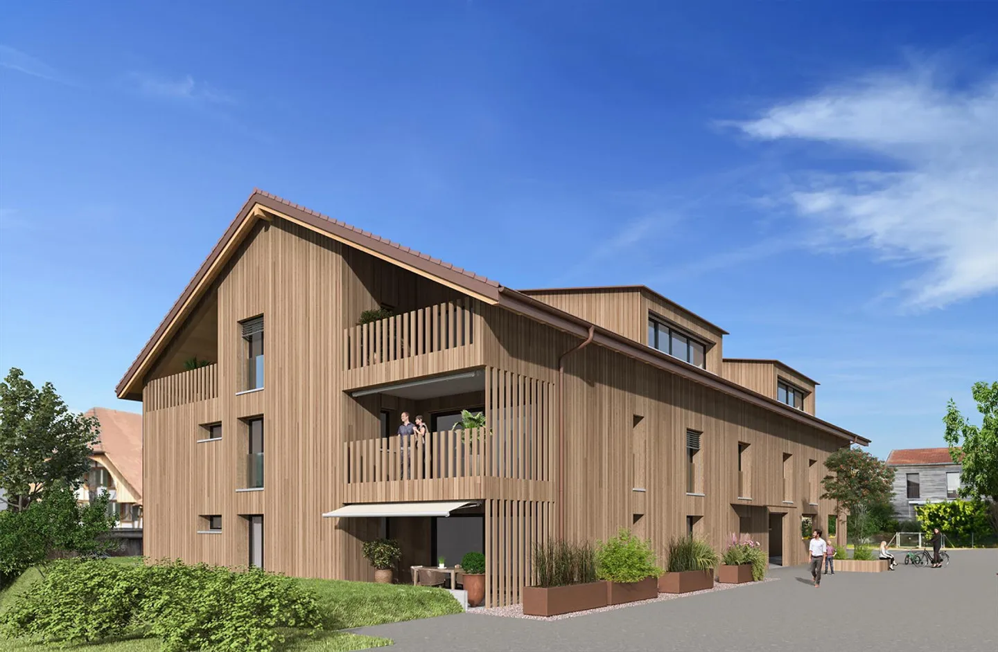 GARDEN APARTMENT - CENTRAL AND QUIET LOCATION IN THE VILLAGE CENTER - Photo 2 of 4