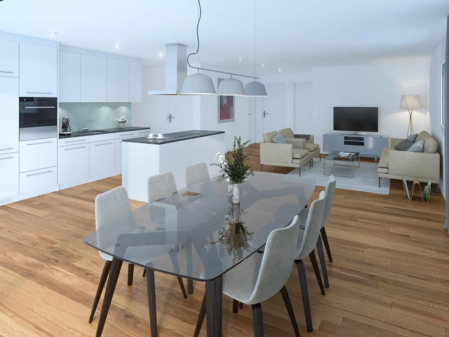 GARDEN APARTMENT - CENTRAL AND QUIET LOCATION IN THE VILLAGE CENTER - Photo 3 of 4