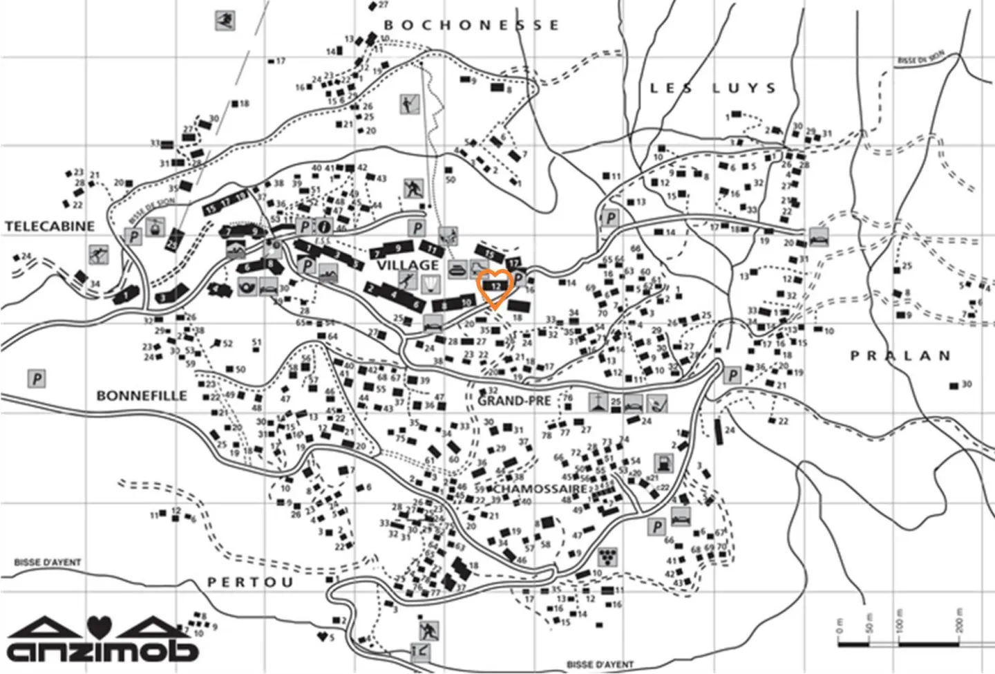 Studio 1 stanza ad Anzère affitto settimanale - Foto 9 di 10