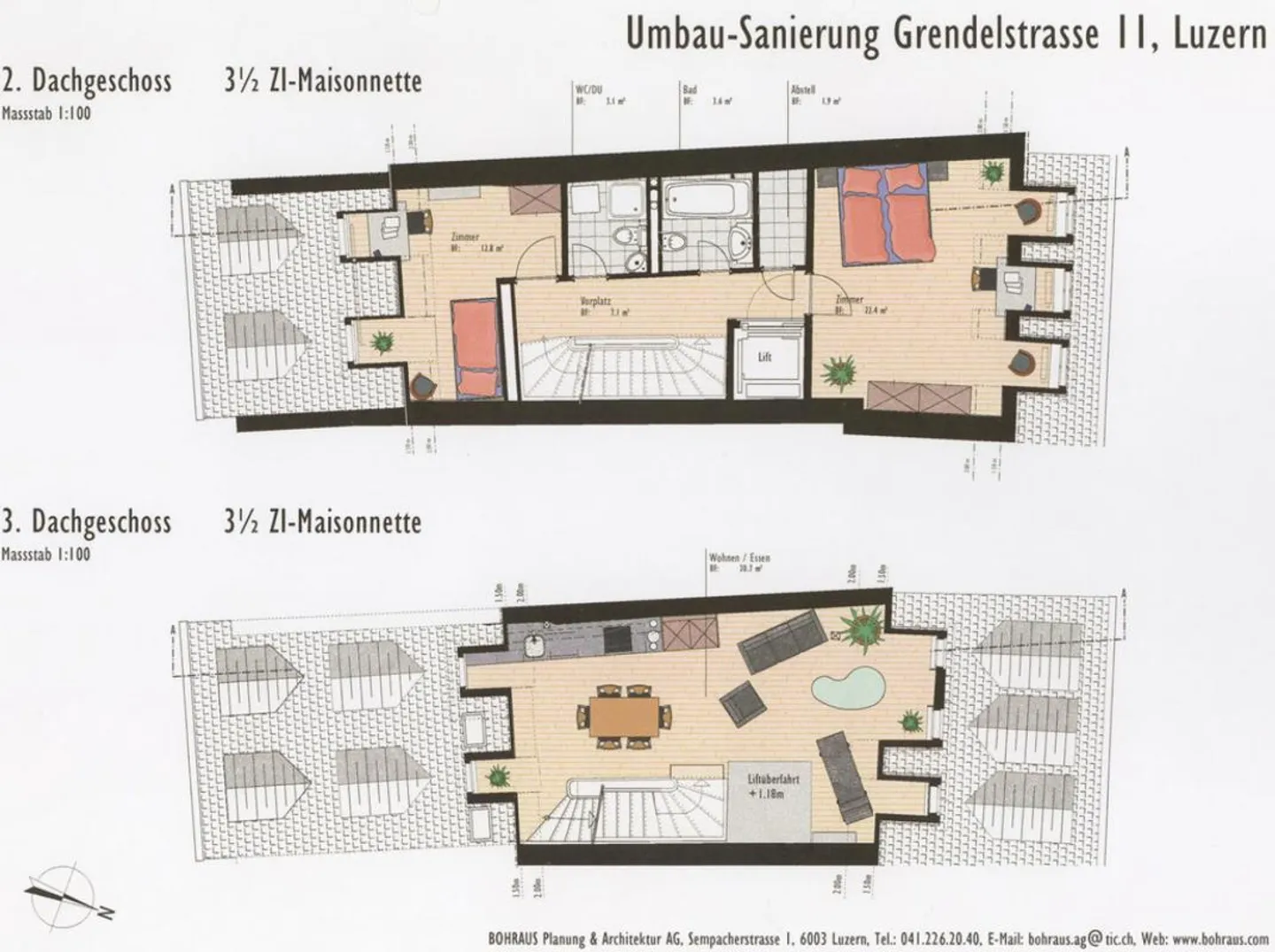 Appartement en duplex confortable dans la vieille ville ! - Photo 11 sur 11