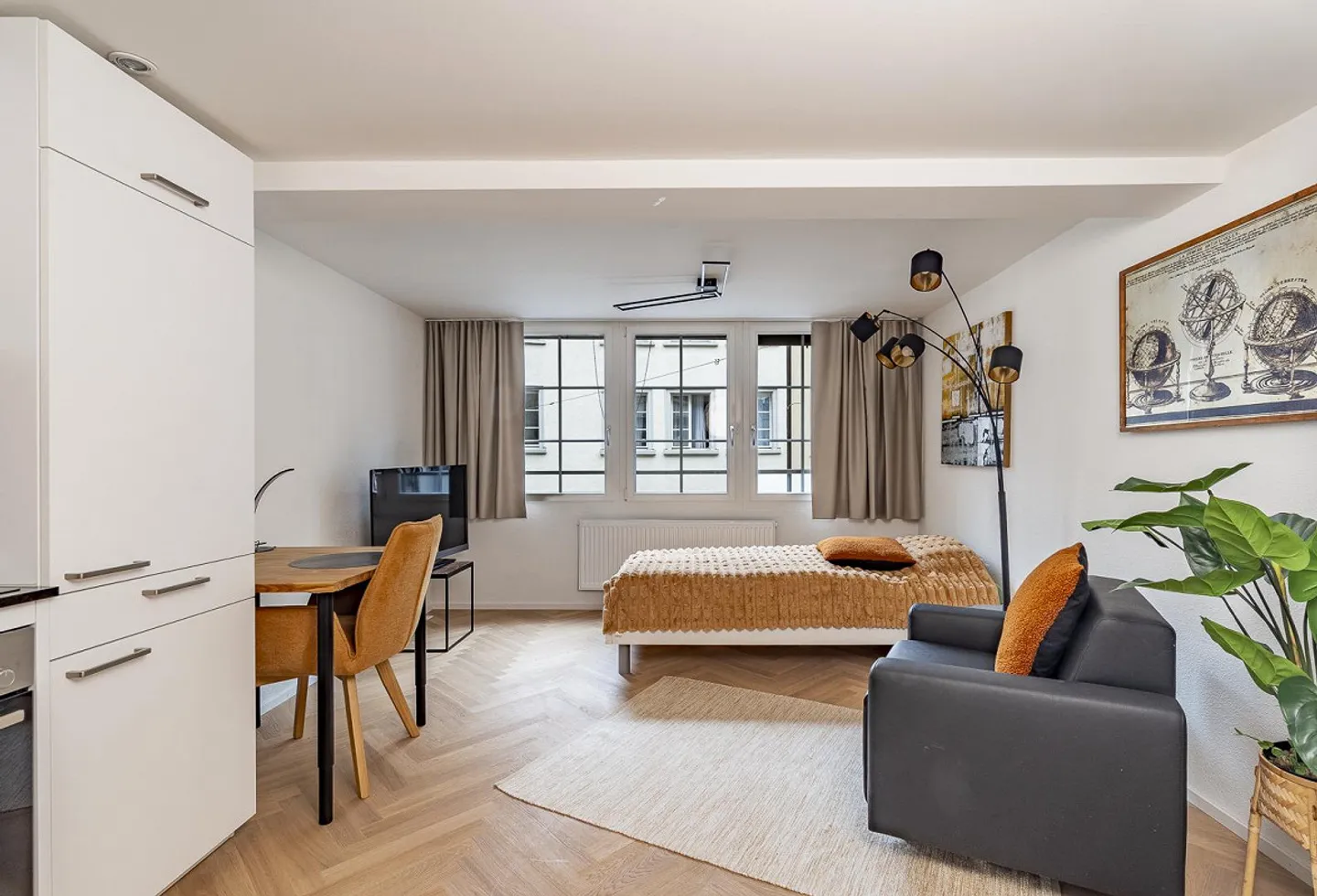 Möbliertes Studio in St. Gallen - Foto 3 von 7