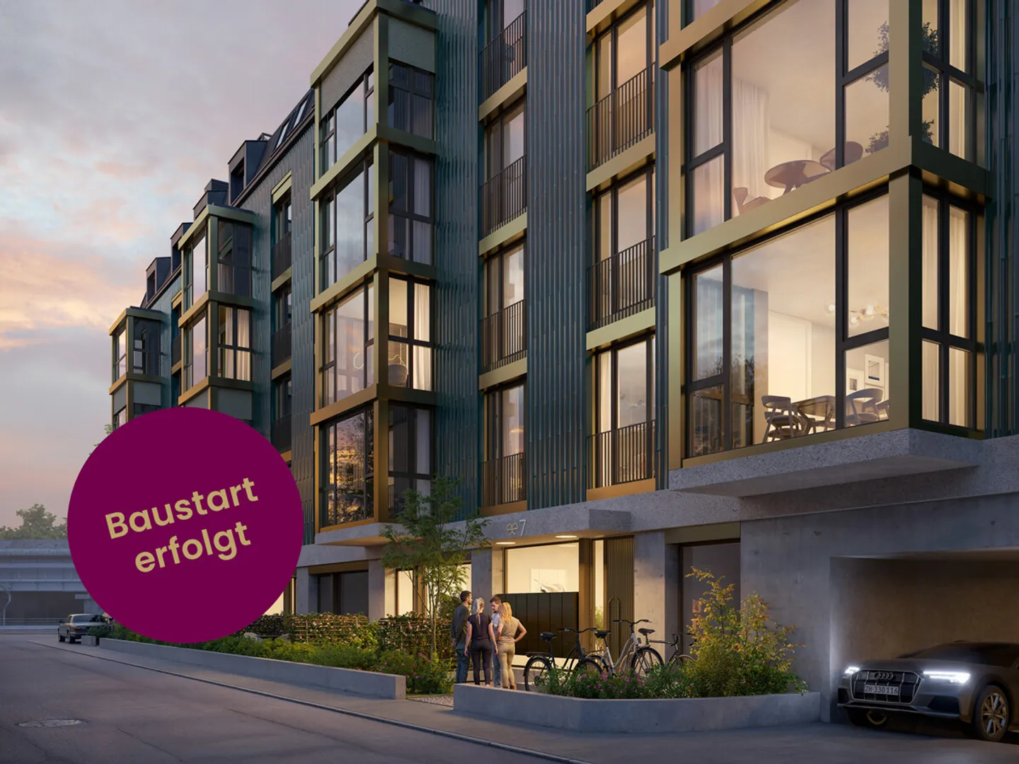 Neubauprojekt Eichstrasse Zürich - Kreatives Wohnen mit urbanem Flair - Foto 1 von 10