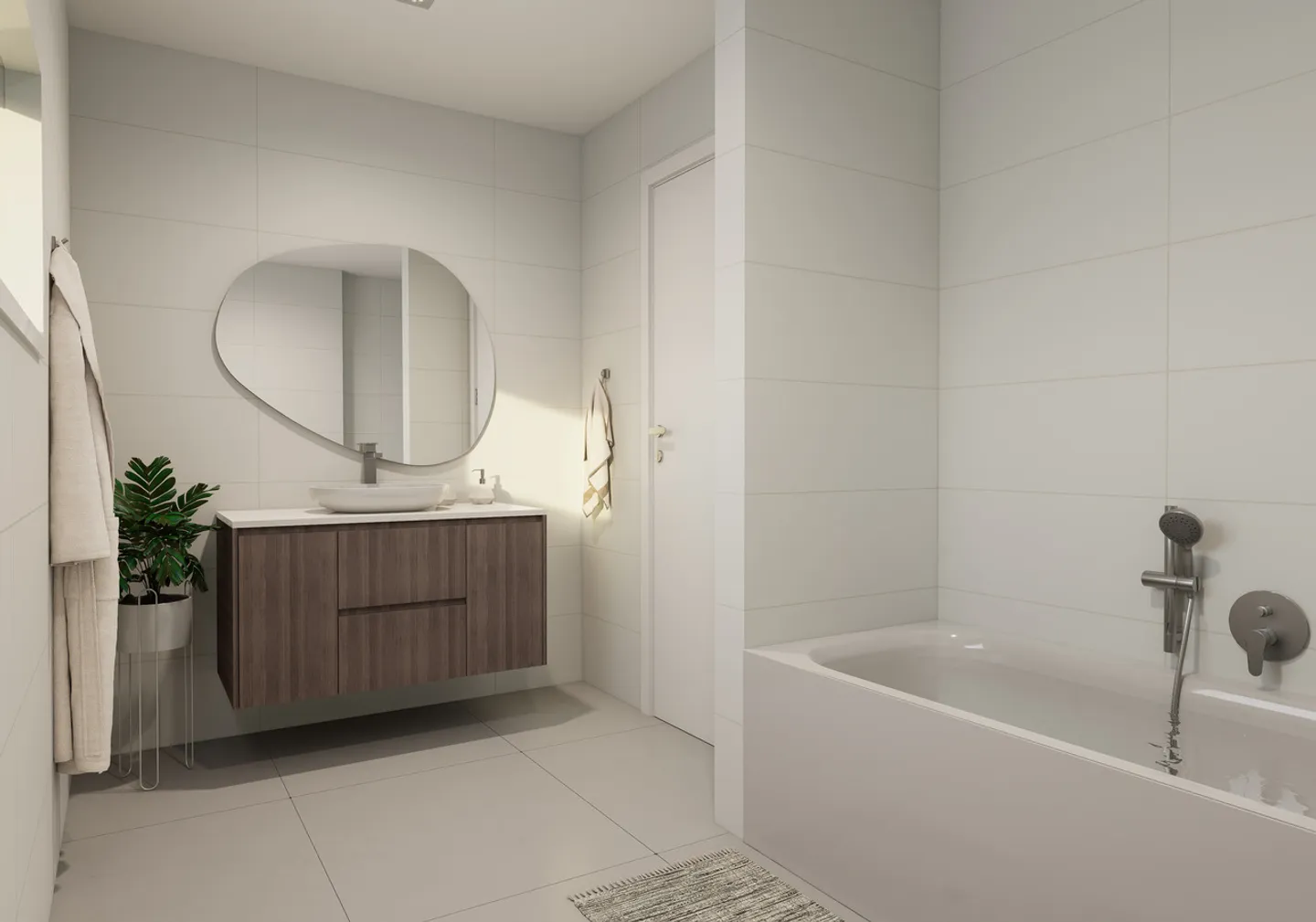 Appartements de 4.5 pièces au rez-de-jardin - visites possibles ! - Photo 6 of 6