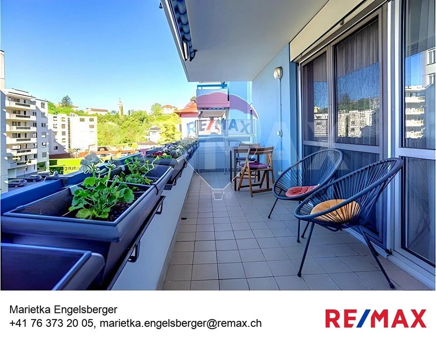 4,5-Zimmer-Wohnung mit großem Balkon - Foto 1 von 9