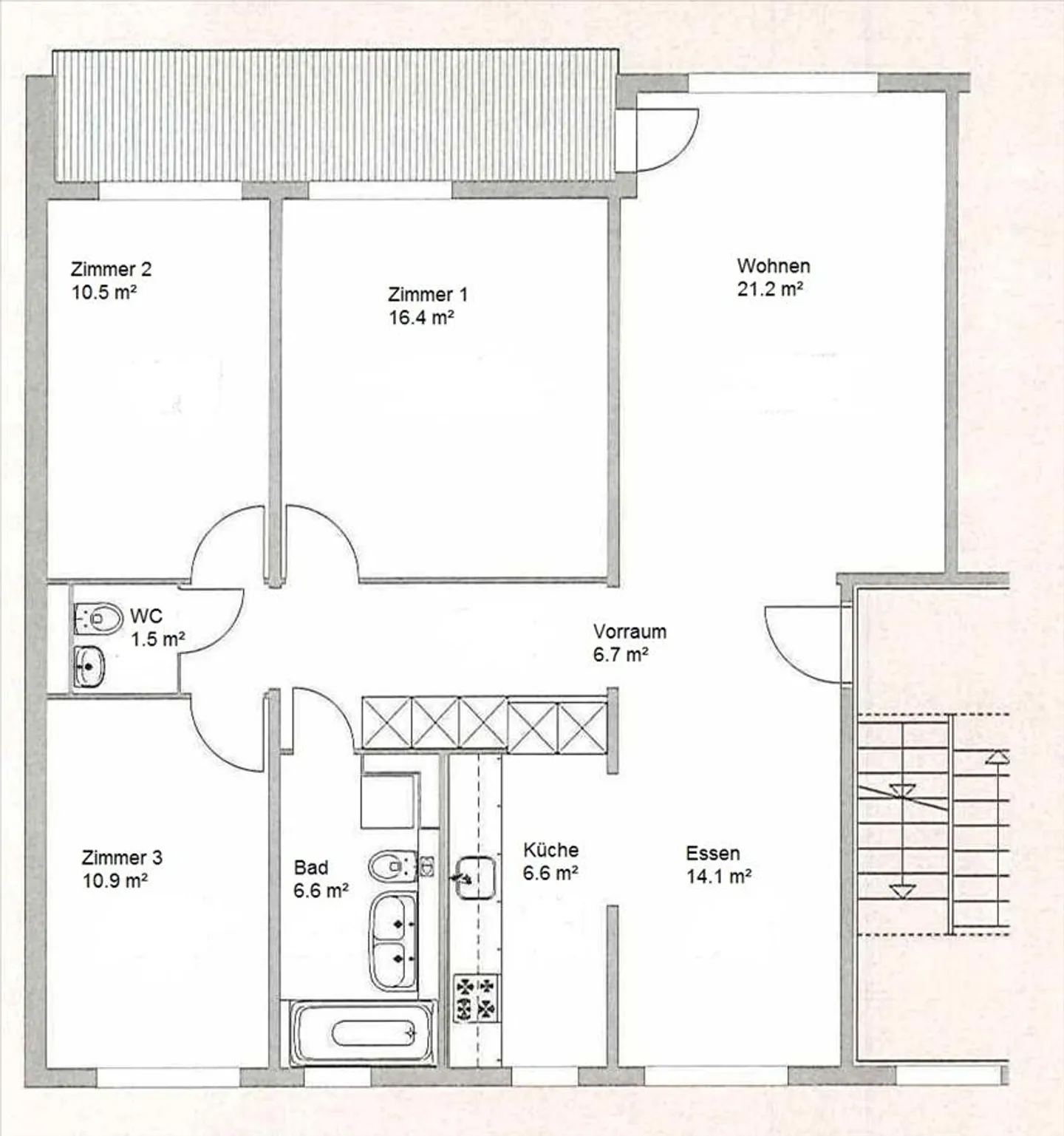 Spacious apartment with a view - Photo 6 of 6