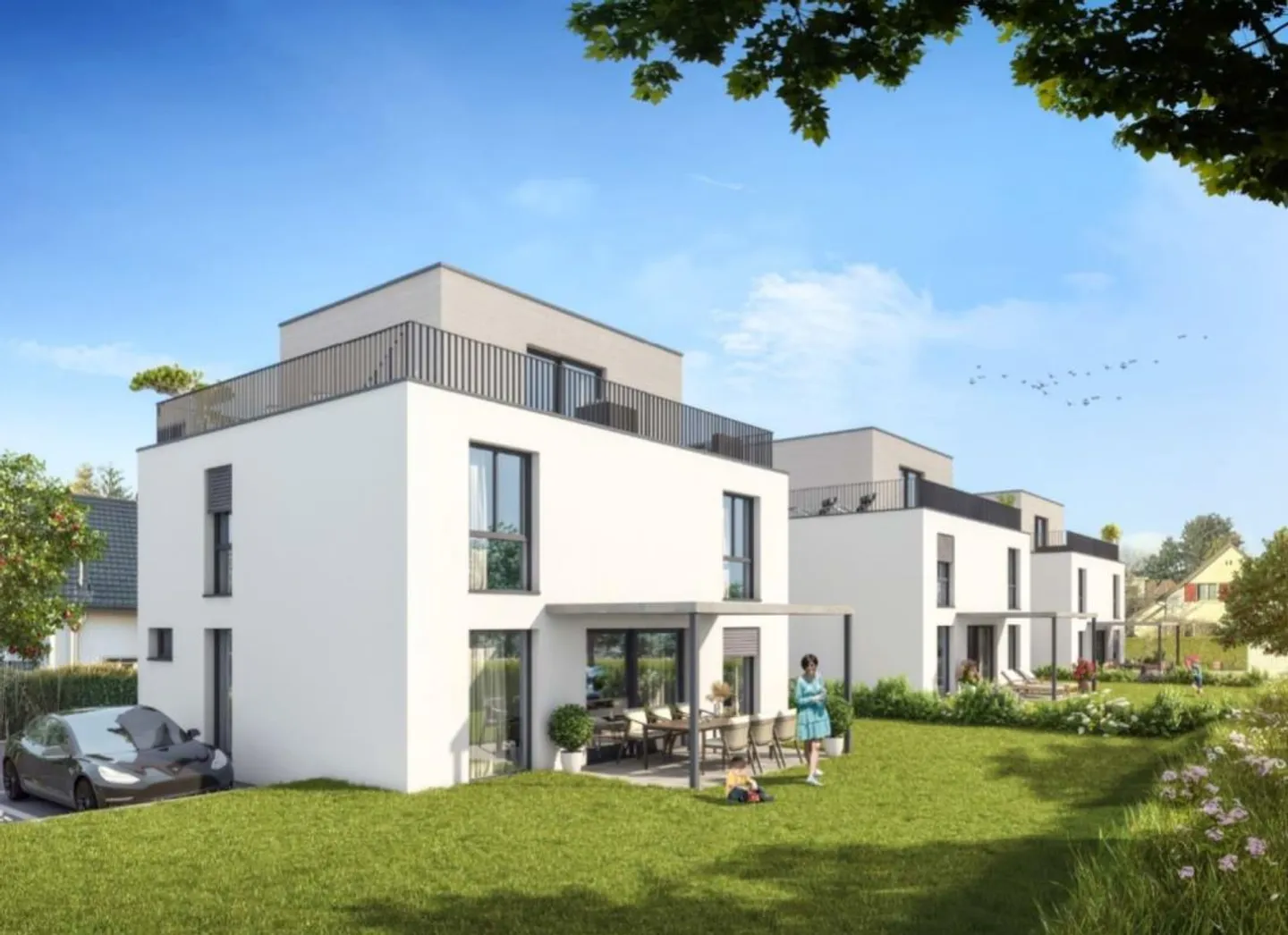 NEUBAU - 3 grosszügige Einfamilienhäuser inkl. Carport - Foto 1 von 3