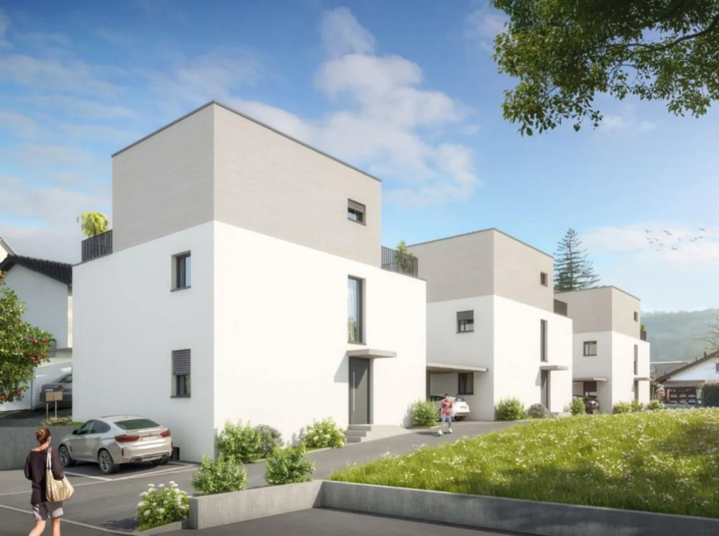 NEUBAU - 3 grosszügige Einfamilienhäuser inkl. Carport - Foto 3 von 3